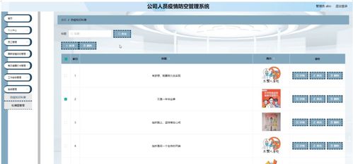 Java SSM框架下的公司人員疫情防控管理系統(tǒng)設(shè)計與實現(xiàn)